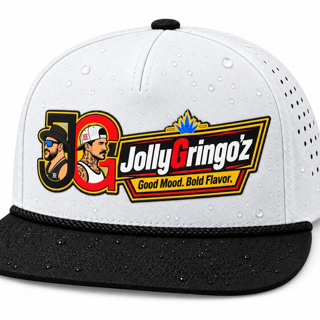 Lineup Cap, White and black