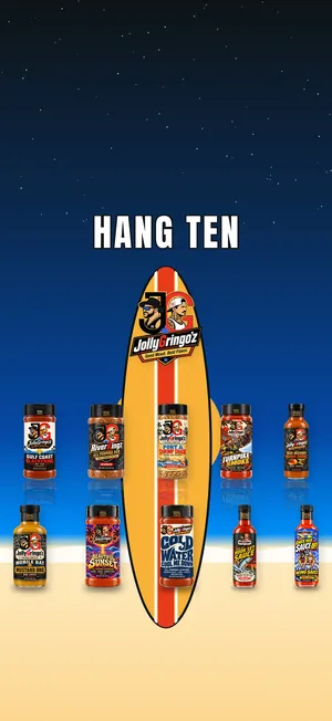 Hang Ten phone wallpaper preview