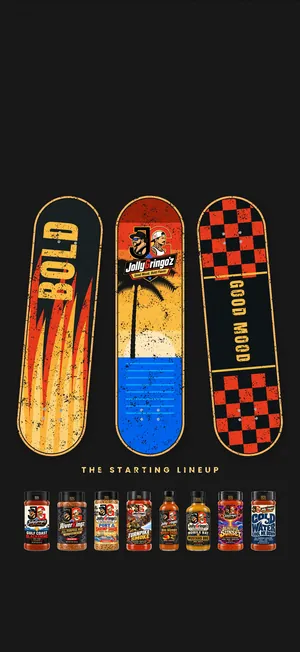 Skate Decks phone wallpaper preview